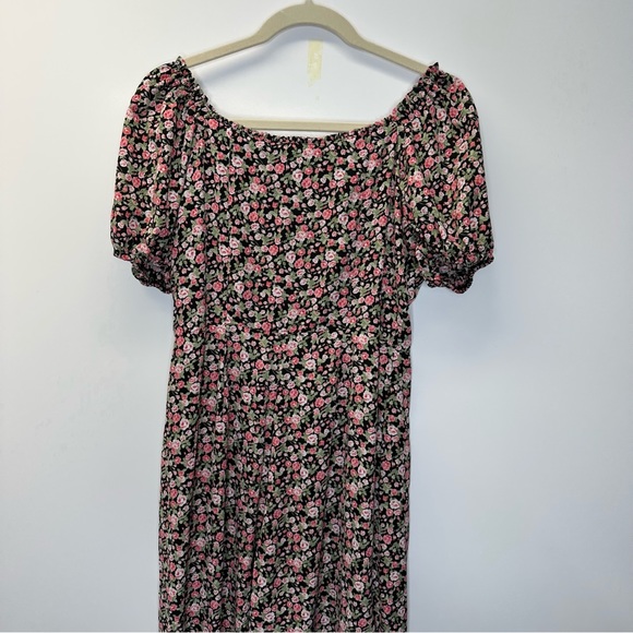 Urban Outfitters Daisy Street Puff Sleeve Floral Jumpsuit - Picture 14 of 16